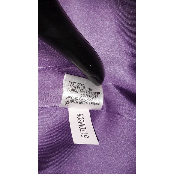 Gianni Bini  Sz 0 Purple and Coral Orange Embroidered Maxi Dress - Picture 4 of 9